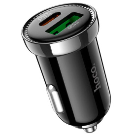 Автомобильное зарядное устройство Hoco Z44, PD20W, QC3.0/QC2.0, AFC