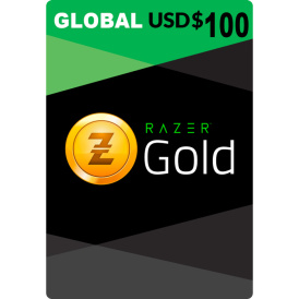 Razer Gold Global 100 USD Подарочная Карта Gift (цифровой код)