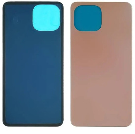 Заднее крышка корпуса для Xiaomi Mi 11 Lite 4G (Розовое) Peach Pink.