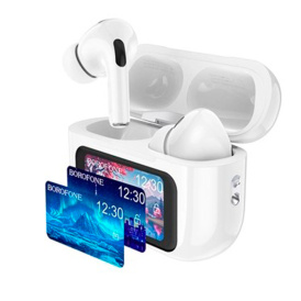 Беспроводные наушники Borofone BW76 ANC белый