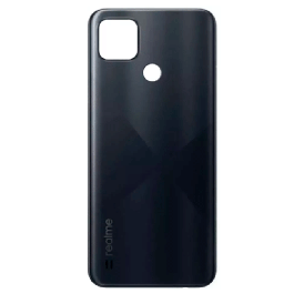 Задняя крышка корпуса Realme C21Y Cross Black.