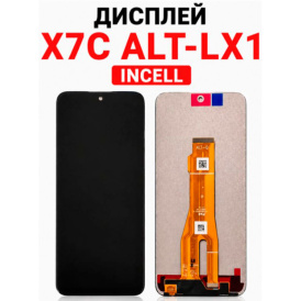 Дисплей Honor X7C INCELL — экран, черный, комплект