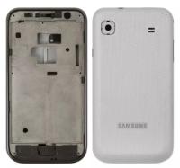 Корпус для Samsung I9003 Galaxy SL, серебристый.