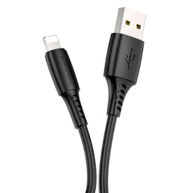 Кабель USB BOROFONE BX40, Lightning, 2.4А, 1M