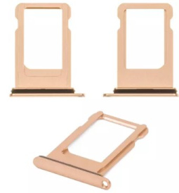 Держатель SIM-карты для iPhone 8, iPhone SE 2020, золотистый