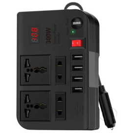 Автомобильный Инвертор Green Lion Spark 3 Power Inverter 300W, 12V.