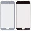 Стекло корпуса для Samsung A520F Galaxy A5 (2017), голубое, blue mist.