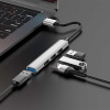 USB HUB HOCO HB26 4-в-1 USB3.0+USB2