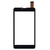 Сенсорное стекло QCY-FPC-706 RageX для планшета CHINA Tab, 7", черное.