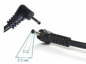 Блок питания для ноутбука Asus 40W (19V 2.1A) 2.5*0.7 (ADP-40DB)