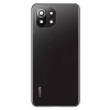 Задняя крышка корпуса Xiaomi Mi 11 Lite, Mi 11 Lite 5G, 11 Lite 5G NE со стеклом камеры Black