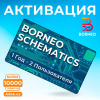 Активация Borneo Schematics для 2 пользователей на 12 месяцев