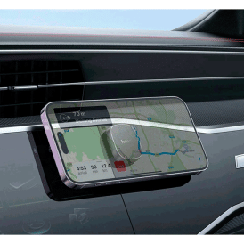 Держатель магнитный HOCO H52, автомобильный на торпеду, черный