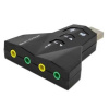 USB звуковой адаптер, внешний Виртуальный 7,1 канал,USB 8 (PD560)