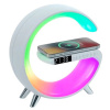Умная колонка RGB Smart Light Sound Machine G63, беспроводная зарядка