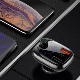 FM трансмиттер Baseus CCTM-B01, Mp3 / WAV / FLAC / APE / WMA