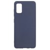 Чехол Silicone Case FULL на Samsung Galaxy A41 A415 Blue (самсунг галакси а41)