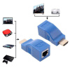 Адаптер RJ45-HDMI, HDTV Extender by cat-5e/6 cable, Hdtv 2.0 2K, 4K.