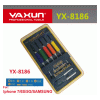 Набор отверток Yaxun YX-8187, 7в1, iPhone 7, 6S, Samsung, Xiaomi, Vivo.