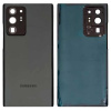 Задняя крышка корпуса Samsung Galaxy Note 20 Ultra N985, Note 20 Ultra 5G N986 со стеклом камеры Mystic Black