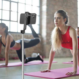 Держатель телефона BOROFONE BY7 селфи палка с пультом.