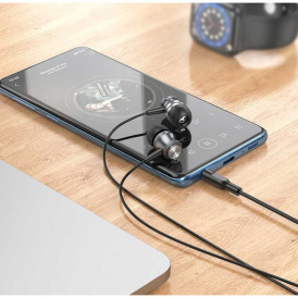 Проводные наушники BOROFONE BM75 Platinum.