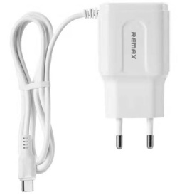 Зарядное устройство Remax RP-U22 PRO 2USB 2,4A кабельType-C