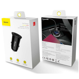 Автомобильное зарядное устройство Baseus 30W, 5A