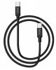 Кабель USB TYPE-C - TYPE-C HOCO X14 60W черный (1м)