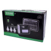 Power Bank, аккумулятор, BL-8017-2, яркий фонарь, cолнечная панель, 3 лампы.