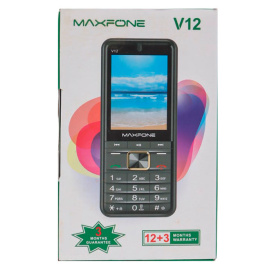 Кнопочный телефон Maxfone V12 GSM 4 SIM-карты, камера, фонарь