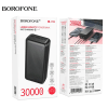 Внешний аккумулятор Power bank Borofone BJ78В, емкость 30000mAh, 2 USB, черный