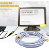 USB Удлинительный для ноутбуков, ПК,ТВ, Xbox, SSD, Кабель USB 2.0, 1.5M.