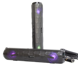 Портативная колонка Kisonli Led-908 черный