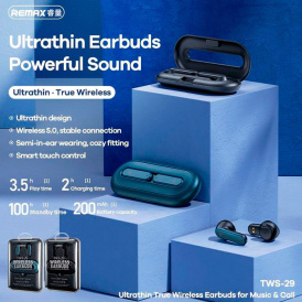 Беспроводные наушники Remax TWS-29, Черный