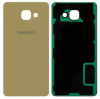 Задняя панель корпуса для Samsung A510F Galaxy A5 (2016), золотистая.