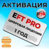 Активация EFT Pro на 1 год - Цифровая лицензия (Без донгла)