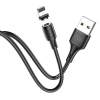 Кабель USB магнитный для зарядки HOCO X52 Lightning,1м, ток до 3A