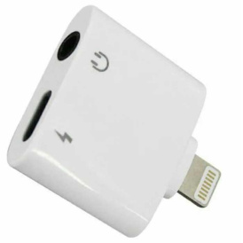Разветвитель порта для наушников и зарядного устройства Lightning 3,5 мм i7-2.