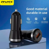 Aвтомобильное зарядное устройство Awei C 825, 30Вт. 3А.