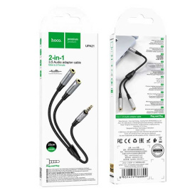 Кабель удлинитель Hoco UPA21 25cм черный.