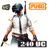 PUBG Mobile 240 UC прямое пополнение.