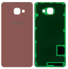Задняя панель корпуса для Samsung A710F Galaxy A7 (2016), розовая.