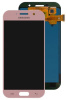 Дисплей для Samsung A520 Galaxy A5 (2017) розовый (OLED)