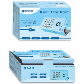 Зарядное устройство SUNSHINE SS-310 содержит 40 USB портов высокой мощности