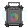 Портативная колонка ZQS-1485 Bluetooth, подсветкой, TWS, USB, TF, MP3, FM