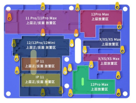 Фиксатор материнской платы Mechanic MR12 Max (18 in 1) для iPhone 6 - 12 Pro Max, MECHANIC-MR12-MAX