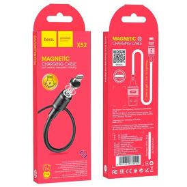 Магнитный кабель Hoco X52, USB 2.0 A, Lightning