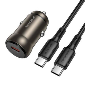 Автомобильное зарядное устройство Borofone BZ32 Type-C to Type-C