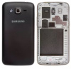 Корпус для Samsung G7102 Galaxy Grand 2 Duos, черный.